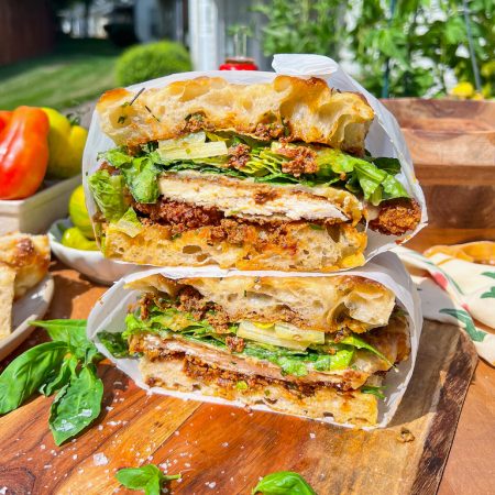 66a1053b5166dbec8ac93ea9_3 Crispy Chicken & Spicy Cheddar Focaccia Sandwich @brightmomentco copy